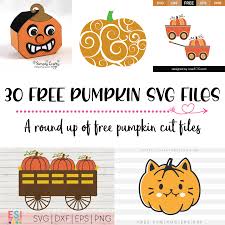 Download A Round Up Of The Best Free Pumpkin Svg Files For Fall PSD Mockup Templates
