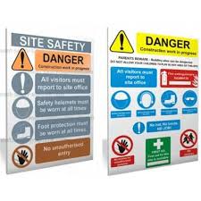 Pengurusan sepatutnya meletakkan papan tanda 'safety first' yang membawa maksud para. Jual Sign Tanda Papan K3 Gambar Proyek Keamanan Safety Warning Kota Surabaya Piramida Advertising Tokopedia