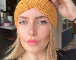 crossed wool headband 10 different colors