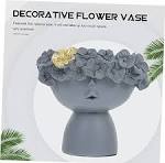 Homoyoyo Vase Résine Représentant Une Jeune Fille Vase Artisanal pour  Fleurs Séchées Décoration Chic pour Maison Ou Bureau : Amazon.fr: Cuisine  et ...