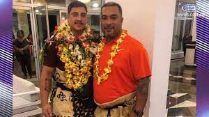 Mate i'm definitely getting on the kotoni staggs tonight. Nrl On Nine The Emotional Moment Kotoni Staggs Finally Met His Father Facebook