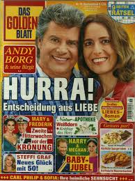 Sign up for deezer and listen to wahre liebe by andy borg and 73 million more tracks. Das Goldene Blatt 19 2019 Andy Borg Birdit Entscheidung