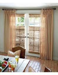 Elevate your sliding glass door window coverings by layering curtain sheers under a more substantial materials for the ultimate privacy control, or try a fabric from one of our exclusive designer collections. Sliding Glass Door Blinds And Curtains French Doors Interior Bars For Home Installing Hardwood Floors