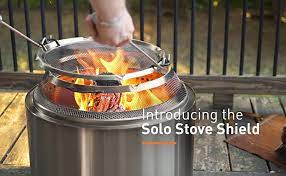 I picked this up to carry as a back up plan to heat food/boil water when i was afforded the opportunity to build a white mans fire. Amazon Com Solo Stove Stainless Steel Ranger Fire Pit Spark Screen With Guilds Shield Protector Mesh Protective Spark Screen For Backyard And Outdoor Fire Pits Stops Hot Embers Garden Outdoor