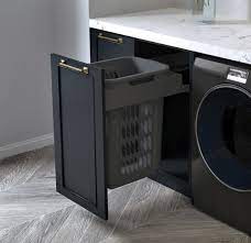 Hafele home offers laundry carriers which help you to move your laundry out of the way and still looking fresh and organised. Concelo Crl160d C 1 X 60l Laundry Hamper Door Pull Cinder Hideaway Bins