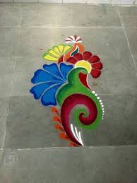 Free Hand Rangoli Rangoli Designs Flower Rangoli Designs Free Hand Rangoli Design