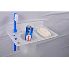 F5230 shower riser soap and sponge holder is the perfect addition to our f4200 and f4400 shower enclosures. Buy Sss Acrylic 3 In1 Paste Holder Brush Holder Soap Holder Online 599 From Shopclues