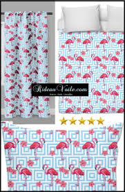 Boutique Tissu Bleu Au Metre Motif Imprime Animal Decoration Flamant Rose Tropical Exotique Haut Gam Decoration Flamant Rose Tissus Ameublement Boutique Tissu