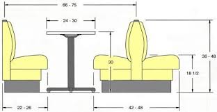 Booth Seating Dimensions Home Mobiliario Para Restaurante Muebles Para Restaurantes Disenos De Unas