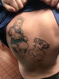 my coworkers tattoos (was told to post here) : rshittytattoos