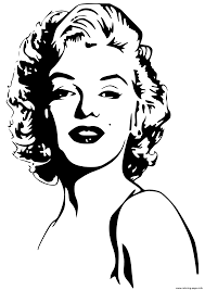 Furthermore, some pages are easy enough for teens or even kids. Marilyn Monroe Celebrity Coloring Pages Printable
