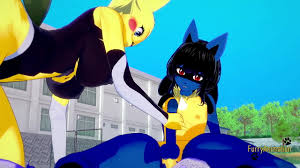 Pokemon Hentai Furry Yiff 3D - Lucario x Pikachu hard sex - Japanese asian  manga anime game porn animation - XVIDEOS.COM