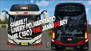 Halo guys, emak kembali hadir dengan artikel lain mengenai game simulator kesayangan banyak gamer di indonesia, apalagi kalau bukan game bus simulator indonesia atau biasa disebut bussid. Livery Bussid Po Haryanto 2021 Cara1001