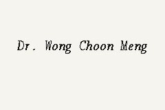 He is an associate professor in the department for investigational cancer therapeutics (phase i program), and the department of thoracic/head and neck medical oncology. Dr Wong Choon Meng Gynaecologist In Bandar Sunway