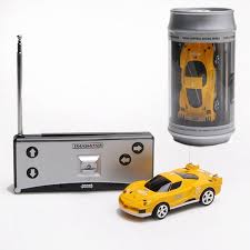 Coke Can Mini Rc Radio Remote Control Micro Racing Car Hobby