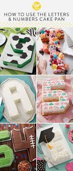 How To Use The Letters And Numbers Cake Pan Wilton Blog Cake Cookie Dessert Baking Tips Tricks Cake Sizes And Servings Cake Lettering Cake Shapes