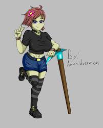 Jenny encounters a creeper and makes a friend. Minecraft Jenny Style Anime For Slipperyt By Anonidramon On Deviantart