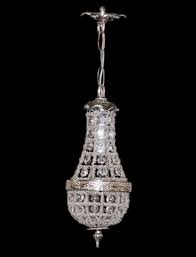 Hanging light fixtures are more adapted for task and ambient lighting. Casa Padrino Baroque Hanging Lamp Glass Crystal Silver Height 30 Cm Diameter 10 Cm Ceiling Lamp Antique Style