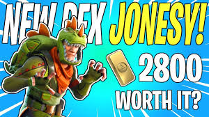 Replaces the standard perk if this hero is slotted as the commander. New Dinosaur Event Soldier Rex Jonesy Hero Review Fortnite Save The World Youtube