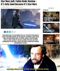The Only Good Thing To Come Out Of The Last Jedi Was This Meme Fallenorder Star Wars Jedi Star Wars Fallen Order Star Wars Memes