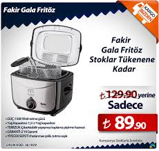 Stoklar Tukenene Kadar Fakir Gala Celik Fritoz 129 90 Tl Yerine Sadece 89 90 Tl Ustelik Kargo Bizden Urun Kodu 361939 Sinirli Stok Http Ww Urunler Yerler