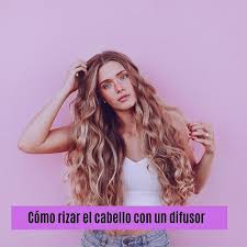 Para cortarse el pelo corto. Como Rizar El Cabello Con Un Difusor Secador De Pelo Profesional