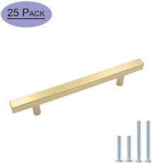 15 Piece Furniture Handles Stainless Steel Square Tube Gold Door Handles Ls1212gd Brass Cabinet Handle Bar Ha Schrankknopfe Schrankgriffe Schubladen Griffe