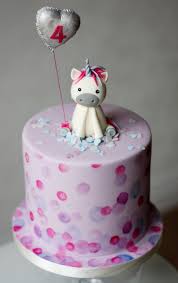 Unicorn Birthday Cake Unicorn Cake Topper Foil Gumpaste Balloon Hand Painted Cake With Rice Paper Confetti Unicorn Birthday Cake Cake Kids Cake