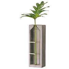 Vase S Ghost Collection Contemporary Vase In Concrete And Brass From A Unique Collection Of Antique And Mode Vases For Sale Contemporary Vases Antique Vase