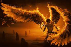 Fire angel, ice angel, dark angel and other beautiful creatures with wings. 30 Mind Blowing Examples Of Wings Photo Manipulation Bashooka
