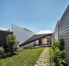 Klinker Streichen Weiss Innen Hausfassade Ueberdachung Garten Winkel Architektur Fassade Haus Aussenbereich