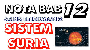 Nota sains tingkatan 2 için semua pelajar. Nota Bab 12 Sistem Suria Sains Tingkatan 2 I Think Map Fred Kisel Youtube