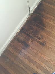 Damaged Hardwood Refinish With Current Stain Or Darker Stain
