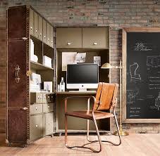 Mayfair Steamer Trunk Secretary Modern Interior Decor Home Office Design Steampunk House