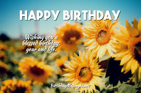 The lord make his face shine on you and be gracious to you; Short Birthday Wishes Best Short Birthday Messages