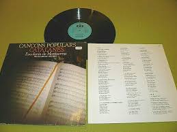 Boys Choir Montserrat - Escolania De Montserrat - Catalan Music - Spain LP  NM | eBay