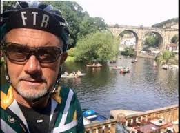 Skipton cyclist Geoff completes two-wheel challenge