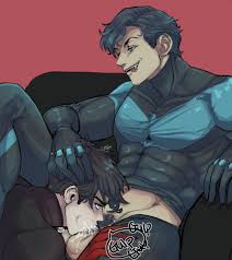 Rule34 - If it exists, there is porn of it  dick grayson, jason todd,  nightwing, red hood (batman)  6632408