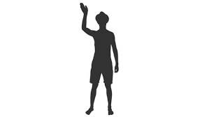 Silhouette Of Young Man Stands And Waving Hand Hello By Mgpremier Videohive Download 38,000+ royalty free wave silhouette vector images. silhouette of young man stands and waving hand hello
