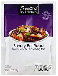 81,343 likes · 12 talking about this. Essential Everyday Slow Cooker Savory Pot Roast Seasoning Mix 1 27 Oz Nutrition Information Innit