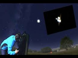 Image result for international space station through telescope