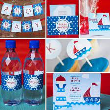 Nautical Baby Shower Sailor Baby Showers Baby Shower Sailor Baby Shower Theme