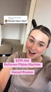 Replying to @Global-living $299 Aldi Reformer Pilates Machine