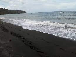 Black Sand Beach Dominica Caribbean Island Black Sand Beach Caribbean Islands Beach
