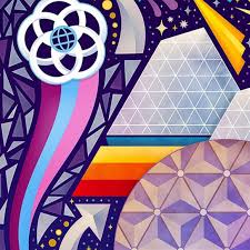 Jason Ratner Disney Art Disney Wallpaper Painting Gray sports car, digital art, neon. jason ratner disney art disney