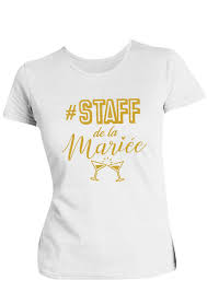 Tee Shirt Evjf Staff De La Mariee Evjf T Shirt Personnalise Tee Shirt Evjf Equipe De La Marie De La Boutique Mlfabric Sur Etsy Tee Shirts T Shirt Shirts