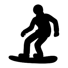 Download Snowboarder Silhouette Free Svg Silhouette Silhouette Free Free Sport