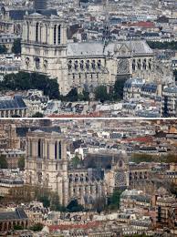 Notre Dame De Paris Les Images Avant Et Apres L Incendie Le Soir