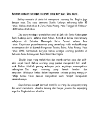 Yovie dimulai dengan y, klik y. Karangan Biografi Ibu Saya