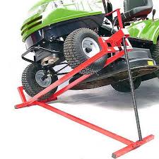 Rasentraktor Heber 400 Kg Hebevorrichtung Hebebuhne Aufsitzmaher Reinigungshilfe Rasentraktor Traktor Rasenmaher Traktor